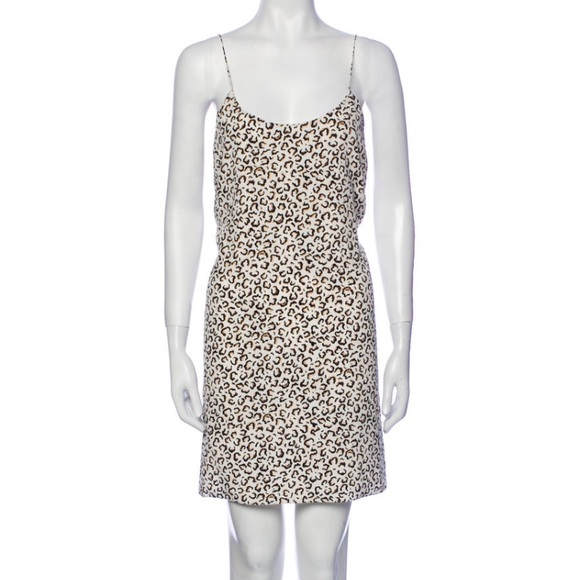 TIBI silk cheetah mini dress! - Picture 1 of 5